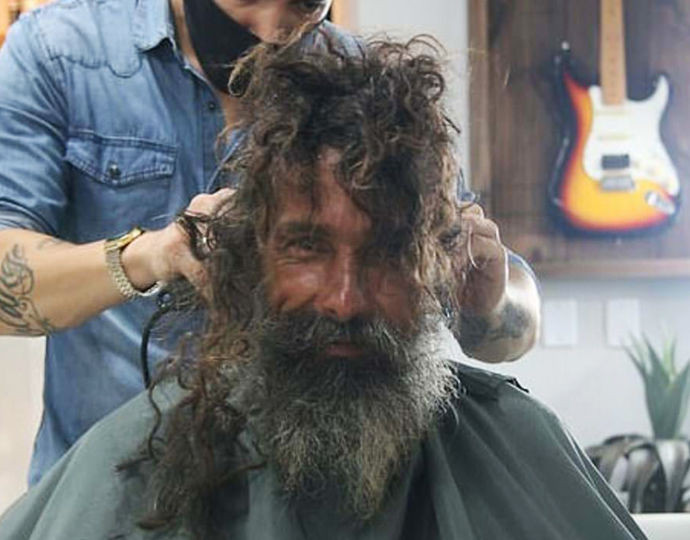 Como um corte de cabelo e barba mudou a vida de uma família