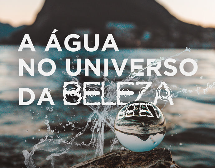 A água no universo da beleza